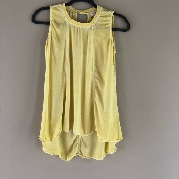 cloth & stone Tops - 🎃Cloth and stone soft yellow tank top.